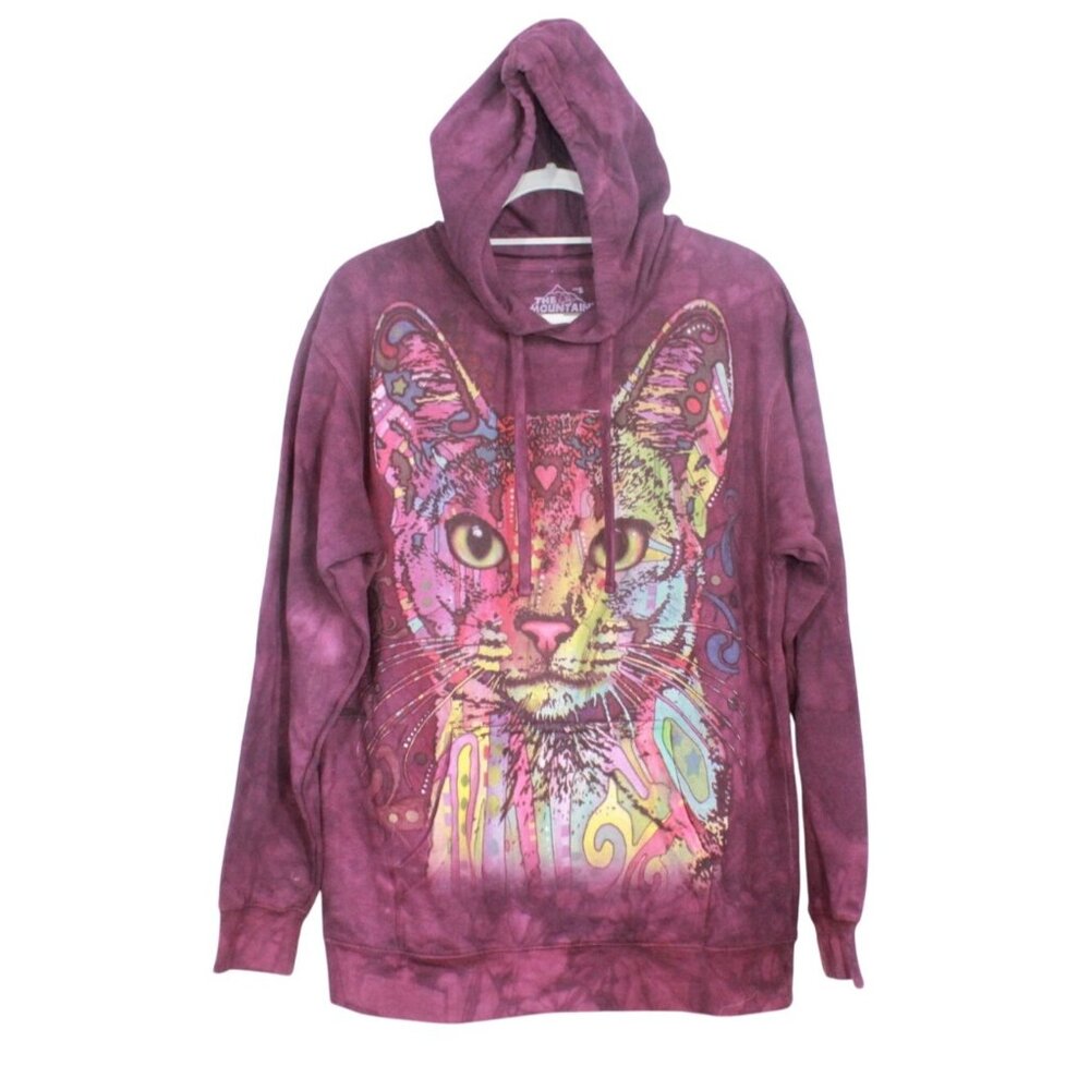 The Mountain Relax Baggy Fit Abyssinian Hooded Sweatshirt Size Small